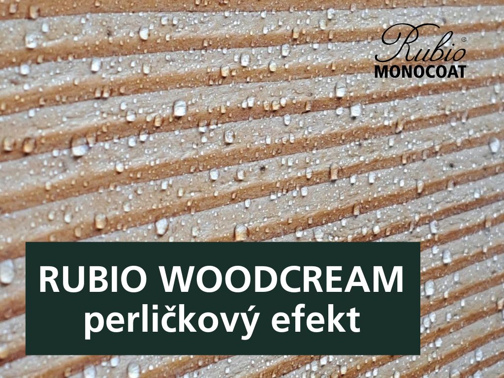 RUBIO WOODCREAM perličkový efekt